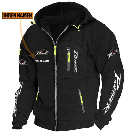 Augsburger Panther Individueller Name Neue Version Zip-Up-Jacke Augsburger Panther Individueller Name Neue Version Zip-Up-Jacke