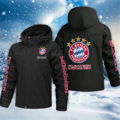 Bayern München – Outdoorjacke Sportlicher Stil mit Ihrem Namen Bayern München – Outdoorjacke Sportlicher Stil mit Ihrem Namen