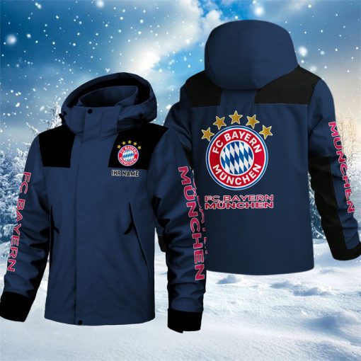 Bayern München – Outdoorjacke Sportlicher Stil mit Ihrem Namen Bayern München – Outdoorjacke Sportlicher Stil mit Ihrem Namen