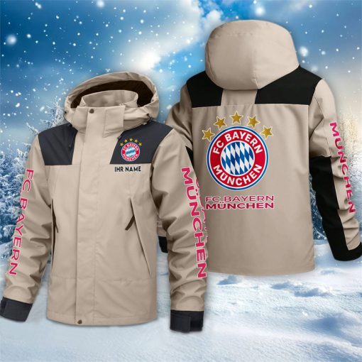 Bayern München – Outdoorjacke Sportlicher Stil mit Ihrem Namen Bayern München – Outdoorjacke Sportlicher Stil mit Ihrem Namen