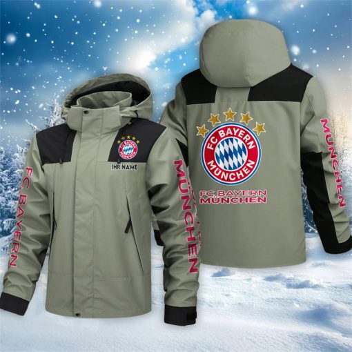 Bayern München – Outdoorjacke Sportlicher Stil mit Ihrem Namen Bayern München – Outdoorjacke Sportlicher Stil mit Ihrem Namen