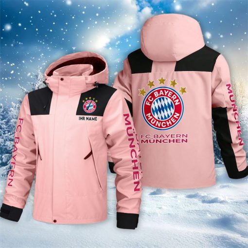 Bayern München – Outdoorjacke Sportlicher Stil mit Ihrem Namen Bayern München – Outdoorjacke Sportlicher Stil mit Ihrem Namen