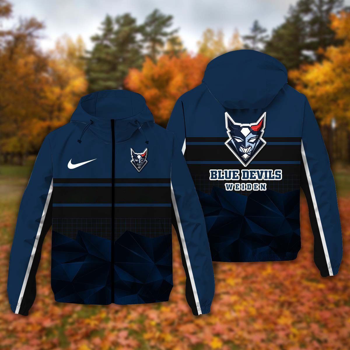 Blue Devils Weiden FlexZip Hoodie (Sonderausgabe) Blue Devils Weiden FlexZip Hoodie (Sonderausgabe)