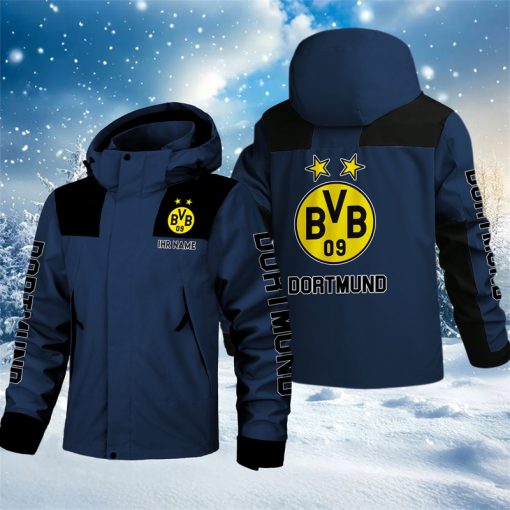 Borussia Dortmund – Outdoorjacke Sportlicher Stil mit Ihrem Namen Borussia Dortmund – Outdoorjacke Sportlicher Stil mit Ihrem Namen