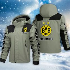 Borussia Dortmund – Outdoorjacke Sportlicher Stil mit Ihrem Namen