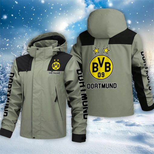 Borussia Dortmund – Outdoorjacke Sportlicher Stil mit Ihrem Namen Borussia Dortmund – Outdoorjacke Sportlicher Stil mit Ihrem Namen