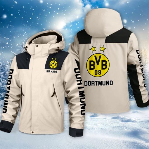 Borussia Dortmund – Outdoorjacke Sportlicher Stil mit Ihrem Namen Borussia Dortmund – Outdoorjacke Sportlicher Stil mit Ihrem Namen