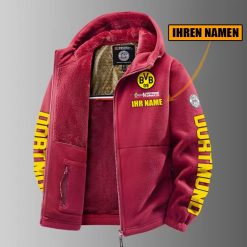 Borussia Dortmund – Winter Zip Hoodie Neue Edition mit Ihrem Namen