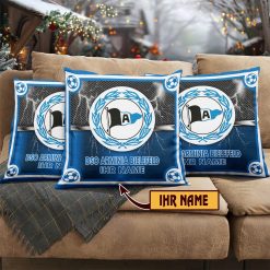 DSC Arminia Bielefeld – Individueller Name im neuen Design, Kissen mit Füllung