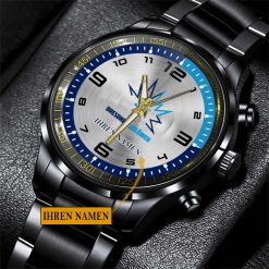 Dresdner Eislöwen Individueller Name Stahluhr