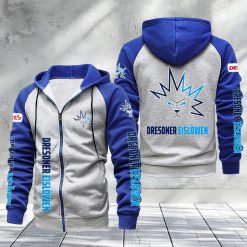 Dresdner Eislöwen Raglan Zip Hoodie – Sonderausgabe