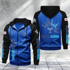 Dresdner Eislöwen Raglan Zip Hoodie – Sonderausgabe