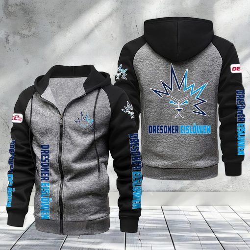 Dresdner Eislöwen Raglan Zip Hoodie – Sonderausgabe Dresdner Eislöwen Raglan Zip Hoodie – Sonderausgabe