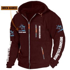 Dresdner Eislöwen Individueller Name Neue Version Zip-Up-Jacke