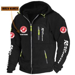 EC Bad Nauheim Individueller Name Neue Version Zip-Up-Jacke