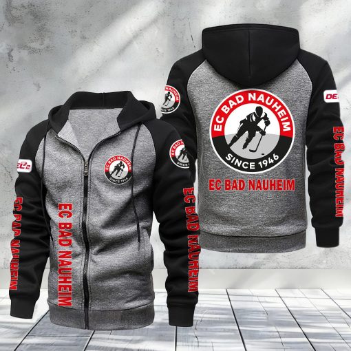 EC Bad Nauheim Raglan Zip Hoodie – Sonderausgabe EC Bad Nauheim Raglan Zip Hoodie – Sonderausgabe