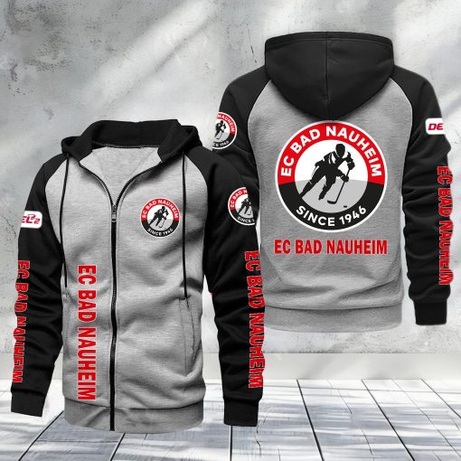 EC Bad Nauheim Raglan Zip Hoodie – Sonderausgabe EC Bad Nauheim Raglan Zip Hoodie – Sonderausgabe