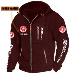 EC Bad Nauheim Individueller Name Neue Version Zip-Up-Jacke