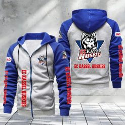 EC Kassel Huskies Raglan Zip Hoodie – Sonderausgabe