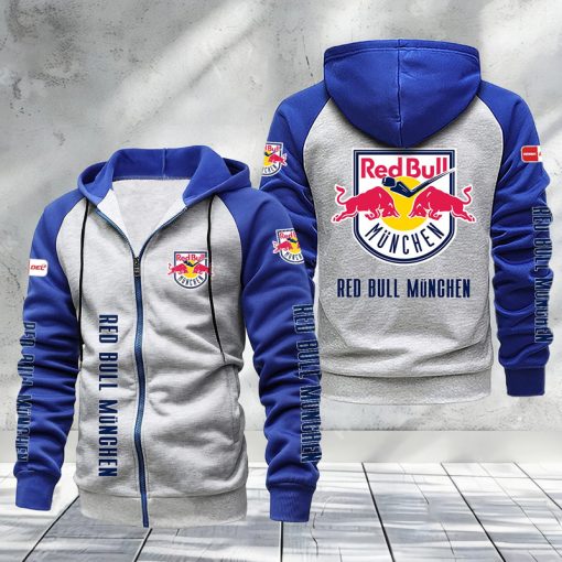EHC Red Bull München Raglan Zip Hoodie – Sonderausgabe EHC Red Bull München Raglan Zip Hoodie – Sonderausgabe