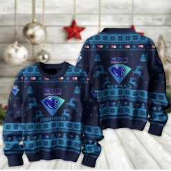 ERC Ingolstadt Fan Edition Weihnachtspullover im neuen Design – Individueller Name
