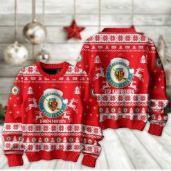 ESV Kaufbeuren Fan Edition Weihnachtspullover im neuen Design – Individueller Name