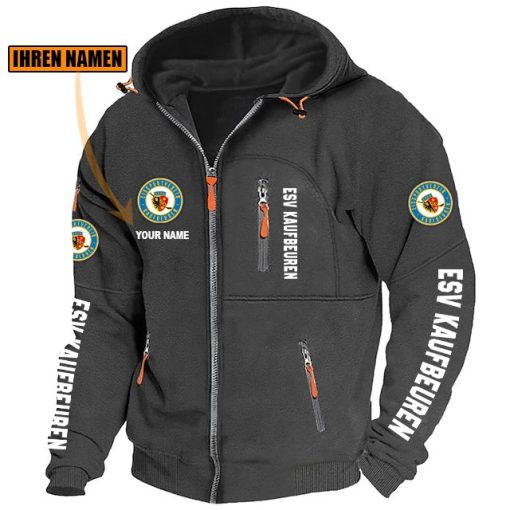 ESV Kaufbeuren Individueller Name Neue Version Zip-Up-Jacke ESV Kaufbeuren Individueller Name Neue Version Zip-Up-Jacke