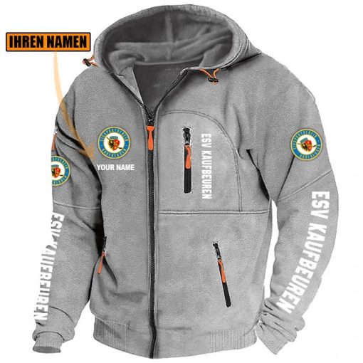 ESV Kaufbeuren Individueller Name Neue Version Zip-Up-Jacke ESV Kaufbeuren Individueller Name Neue Version Zip-Up-Jacke