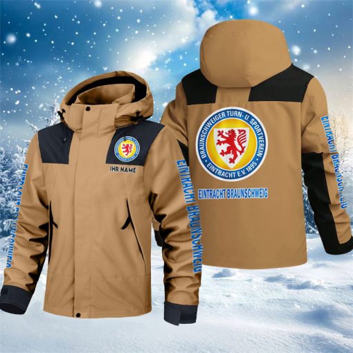 Eintracht Braunschweig – Outdoorjacke Sportlicher Stil mit Ihrem Namen Eintracht Braunschweig – Outdoorjacke Sportlicher Stil mit Ihrem Namen