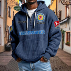 Eintracht Braunschweig – Waffel-Hoodie neue Version mit Ihrem Namen