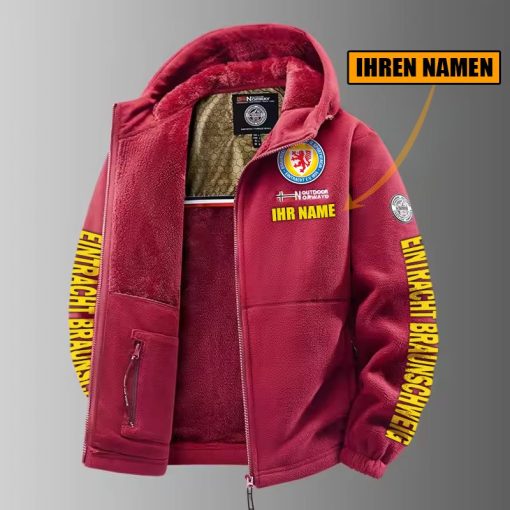 Eintracht Braunschweig – Winter Zip Hoodie Neue Edition mit Ihrem Namen Eintracht Braunschweig – Winter Zip Hoodie Neue Edition mit Ihrem Namen