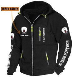 Eisbären Berlin Individueller Name Neue Version Zip-Up-Jacke