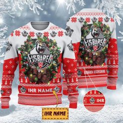 Eisbären Regensburg Special Edition Weihnachtspullover (Individueller Name)