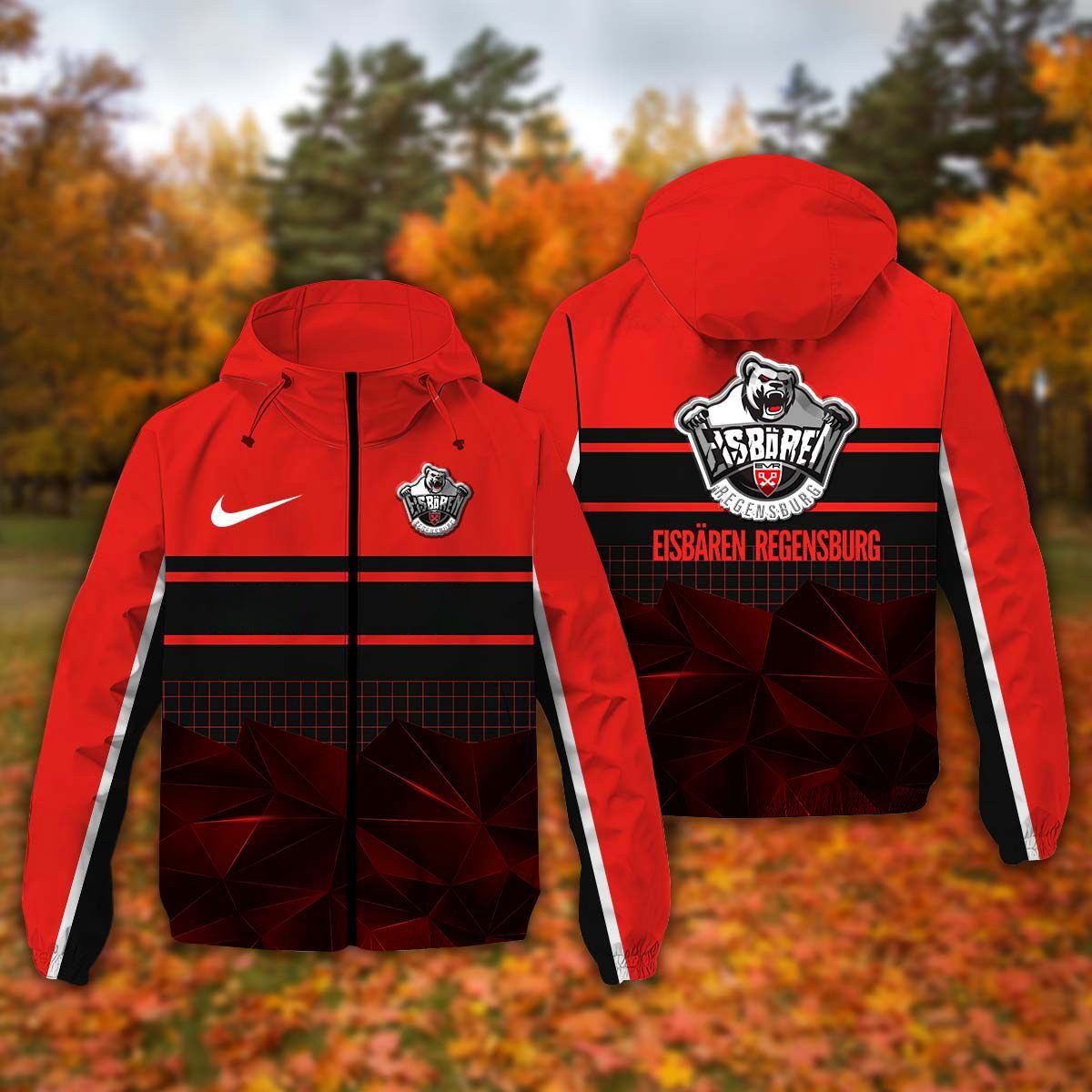 Eisbären Regensburg FlexZip Hoodie (Sonderausgabe) Eisbären Regensburg FlexZip Hoodie (Sonderausgabe)