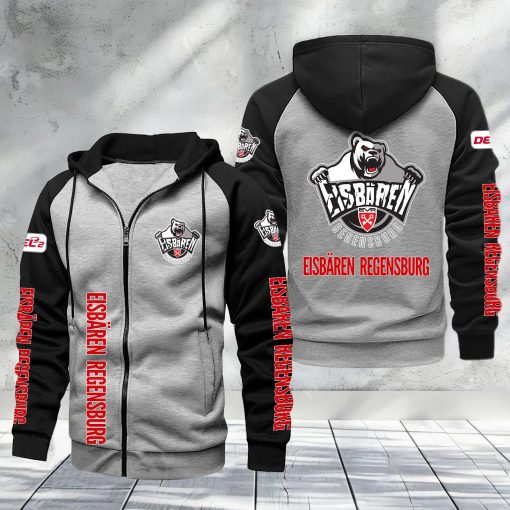 Eisbären Regensburg Raglan Zip Hoodie – Sonderausgabe Eisbären Regensburg Raglan Zip Hoodie – Sonderausgabe
