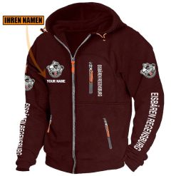 Eisbären Regensburg Individueller Name Neue Version Zip-Up-Jacke