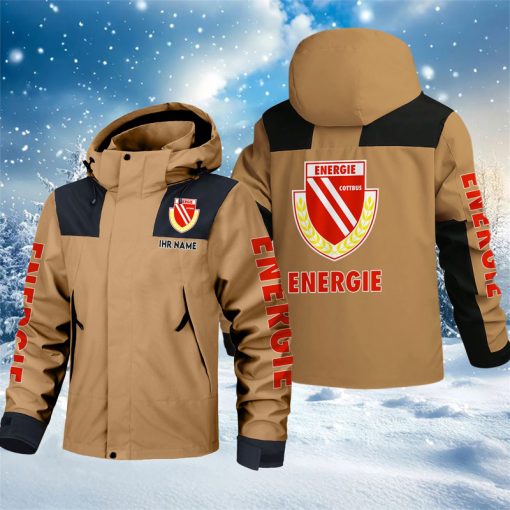 Energie Cottbus – Outdoorjacke Sportlicher Stil mit Ihrem Namen Energie Cottbus – Outdoorjacke Sportlicher Stil mit Ihrem Namen