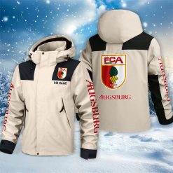 FC Augsburg – Outdoorjacke Sportlicher Stil mit Ihrem Namen