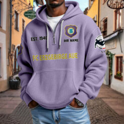 FC Erzgebirge Aue – Waffel-Hoodie neue Version mit Ihrem Namen