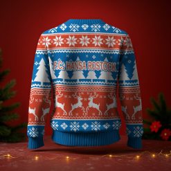 FC Hansa Rostock Fan Edition Weihnachtspullover im neuen Design