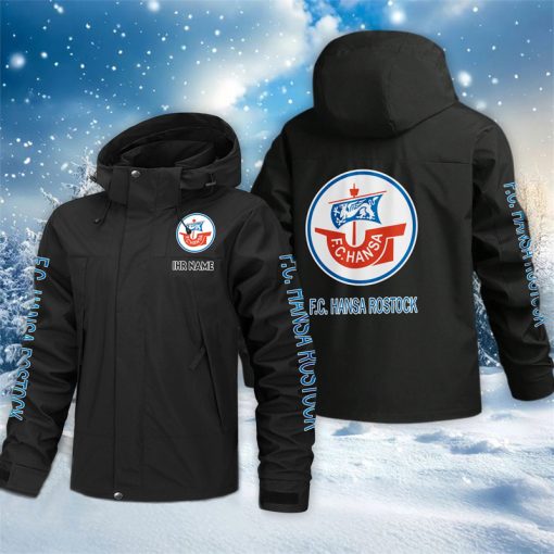 FC Hansa Rostock – Outdoorjacke Sportlicher Stil mit Ihrem Namen FC Hansa Rostock – Outdoorjacke Sportlicher Stil mit Ihrem Namen