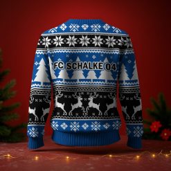 FC Schalke 04 Fan Edition Weihnachtspullover im neuen Design