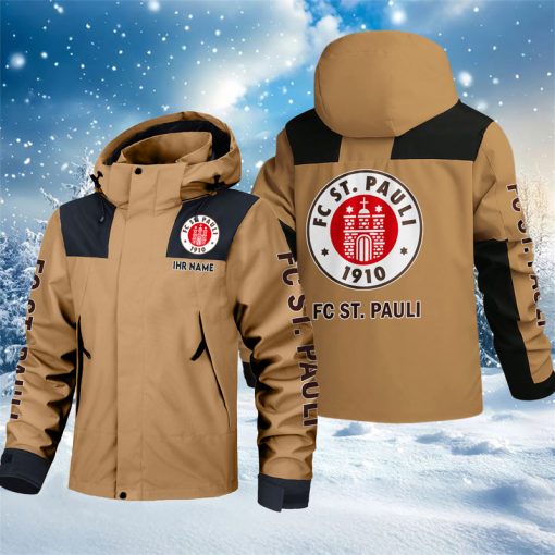 FC St. Pauli – Outdoorjacke Sportlicher Stil mit Ihrem Namen FC St. Pauli – Outdoorjacke Sportlicher Stil mit Ihrem Namen
