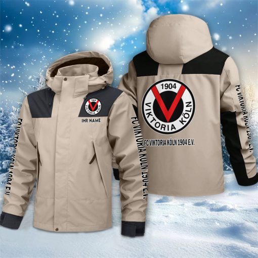 FC Viktoria Köln – Outdoorjacke Sportlicher Stil mit Ihrem Namen FC Viktoria Köln – Outdoorjacke Sportlicher Stil mit Ihrem Namen