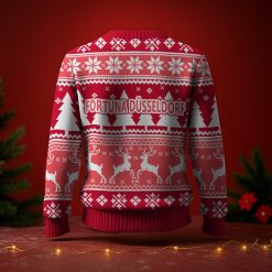 Fortuna Düsseldorf Fan Edition Weihnachtspullover im neuen Design