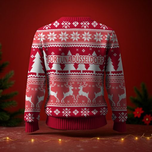 Fortuna Düsseldorf Fan Edition Weihnachtspullover im neuen Design Fortuna Düsseldorf Fan Edition Weihnachtspullover im neuen Design