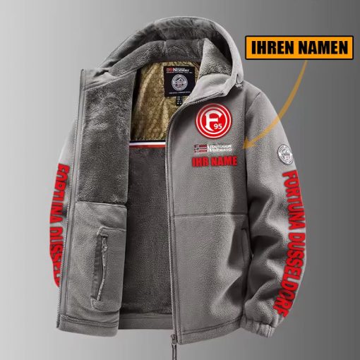 Fortuna Düsseldorf – Winter Zip Hoodie Neue Edition mit Ihrem Namen Fortuna Düsseldorf – Winter Zip Hoodie Neue Edition mit Ihrem Namen