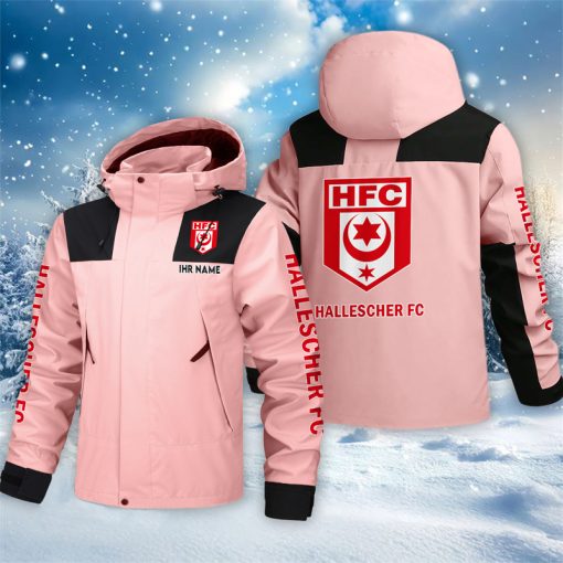 Hallescher FC – Outdoorjacke Sportlicher Stil mit Ihrem Namen Hallescher FC – Outdoorjacke Sportlicher Stil mit Ihrem Namen