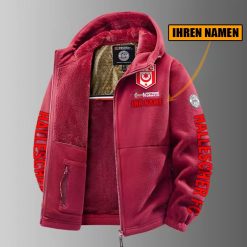 Hallescher FC – Winter Zip Hoodie Neue Edition mit Ihrem Namen