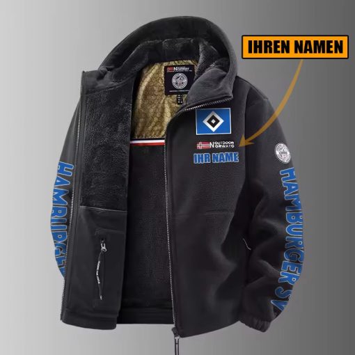 Hamburger SV – Winter Zip Hoodie Neue Edition mit Ihrem Namen Hamburger SV – Winter Zip Hoodie Neue Edition mit Ihrem Namen